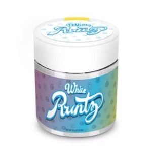 Cookies White Runtz Strain 3.5 Gram Weed Jar Sativa Hybrid