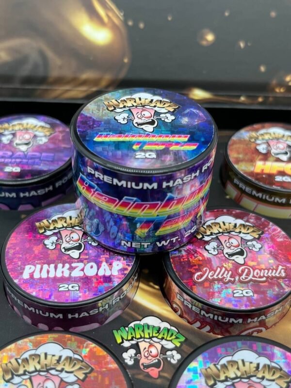 Warheadz Hash Rosin Jars