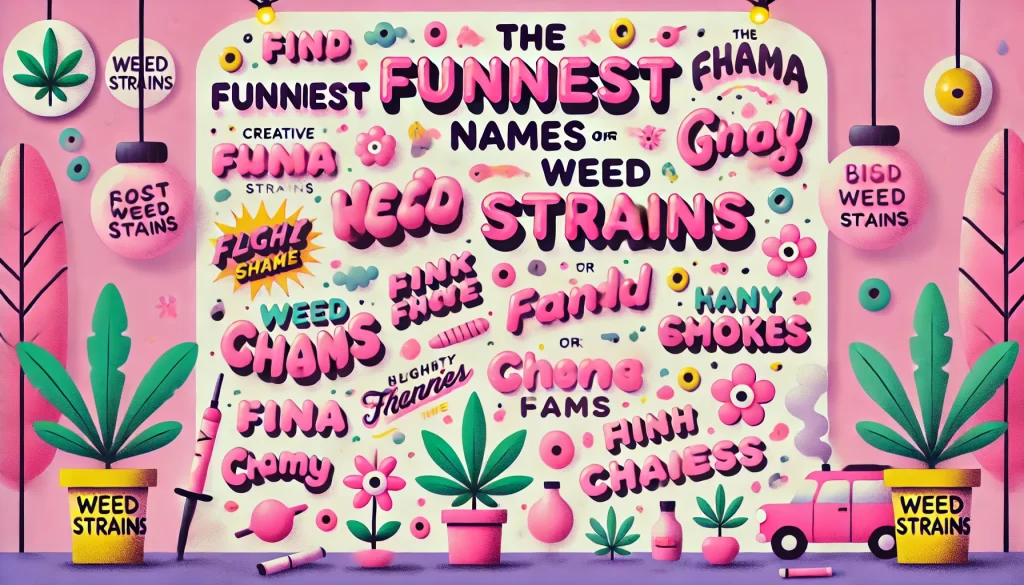 The Most Hilarious and Creative Names for Cannabis Strains